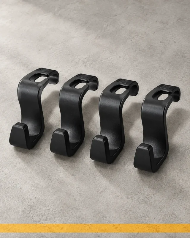 Headrest Hooks, 4 Pack