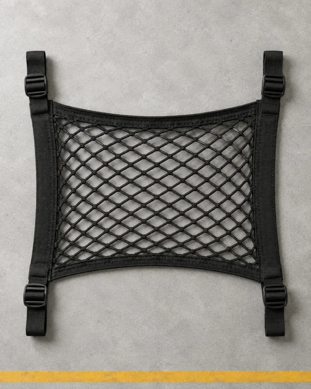 Boot Net Pocket with Buckles