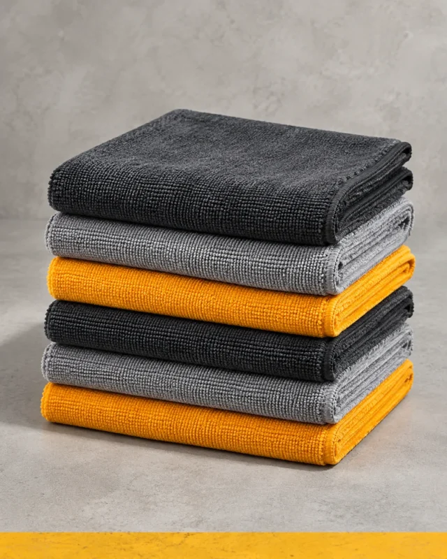 Microfibre Wash Cloths, 40 × 40 cm, 6 Pack
