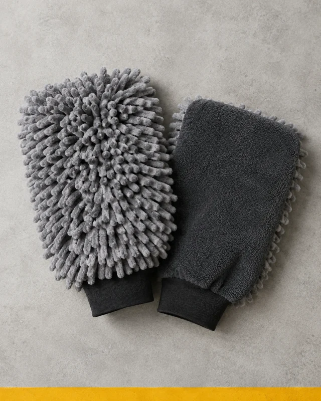 Double-Sided Wash Mitt, Set of 2